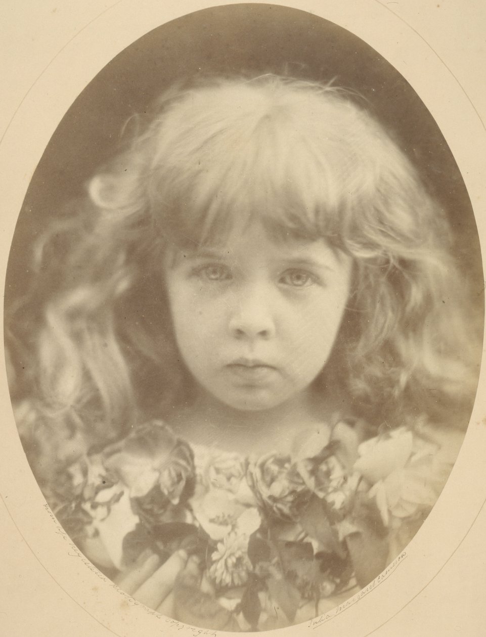 „A karácsonyi gyermek” (a Krisztus-gyermek, a kis Jézus), Margerie Thackeray alkotó: Julia Margaret Cameron