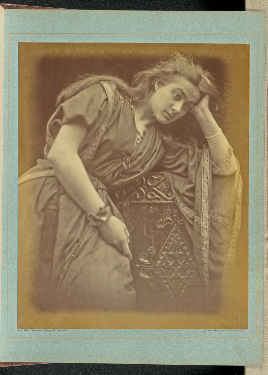 "Mariana - Azt mondta, hogy félelmetes vagyok, félelmetes, bárcsak halott lennék." alkotó: Julia Margaret Cameron