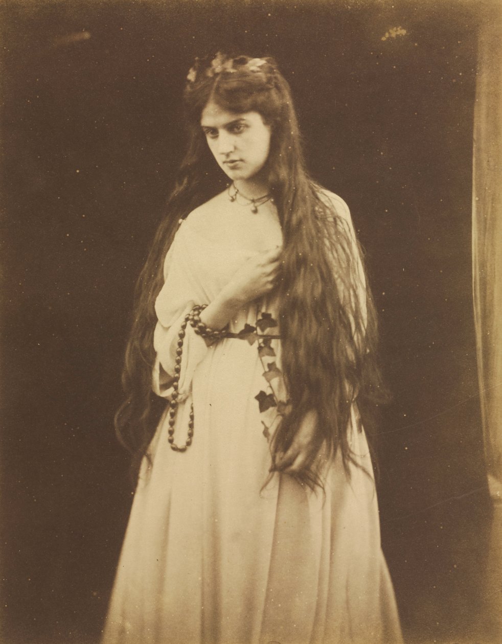 Mnemosyne (Marie Spartali, 1844-1927) alkotó: Julia Margaret Cameron