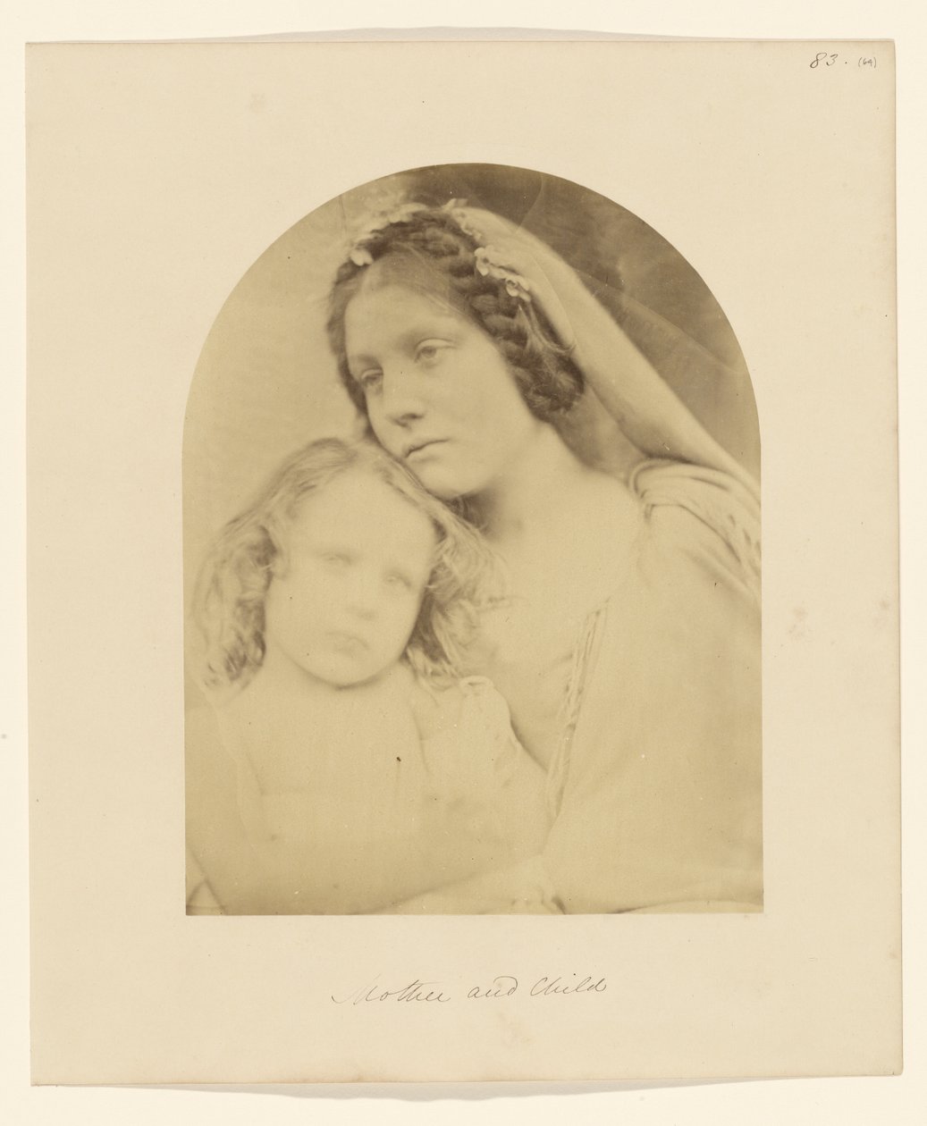 Anya és gyermeke alkotó: Julia Margaret Cameron