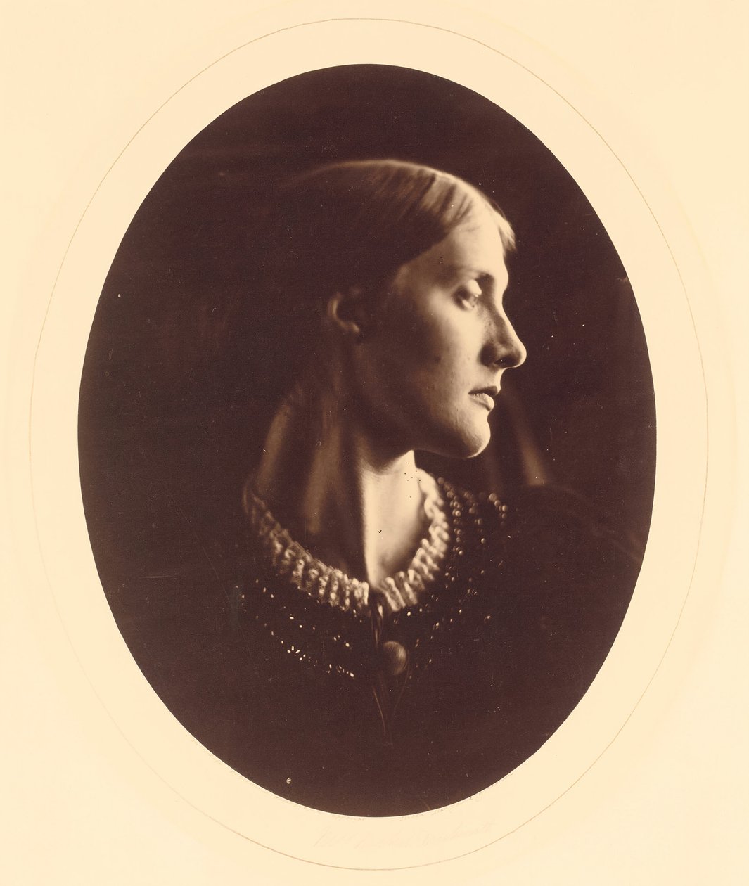 Mrs. Herbert Duckworth, 1867. április. alkotó: Julia Margaret Cameron