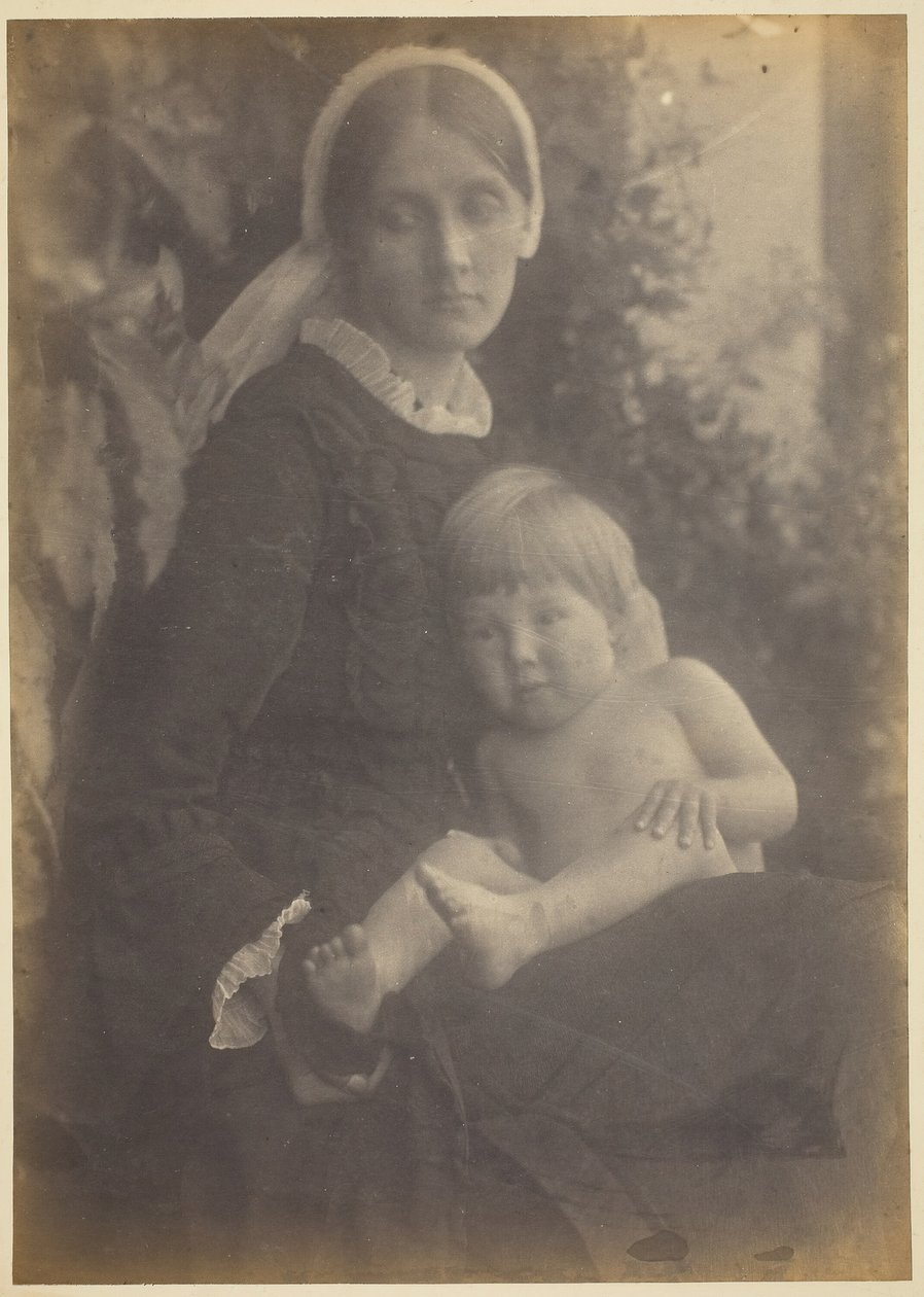 Mrs. Herbert Duckworth és Gerald Duckworth, 1872. alkotó: Julia Margaret Cameron