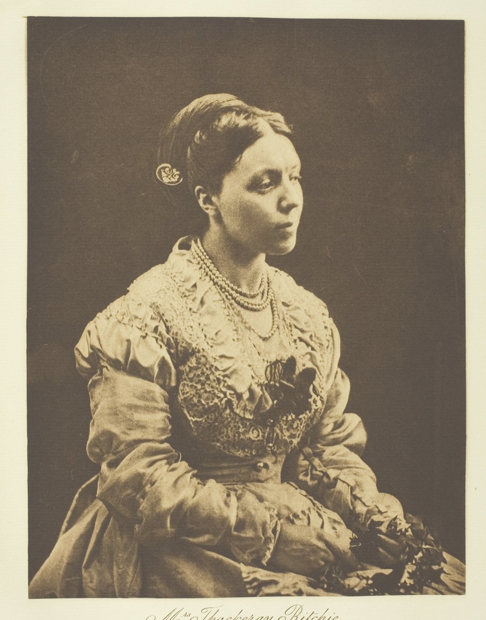 Mrs. Thackeray Ritchie alkotó: Julia Margaret Cameron