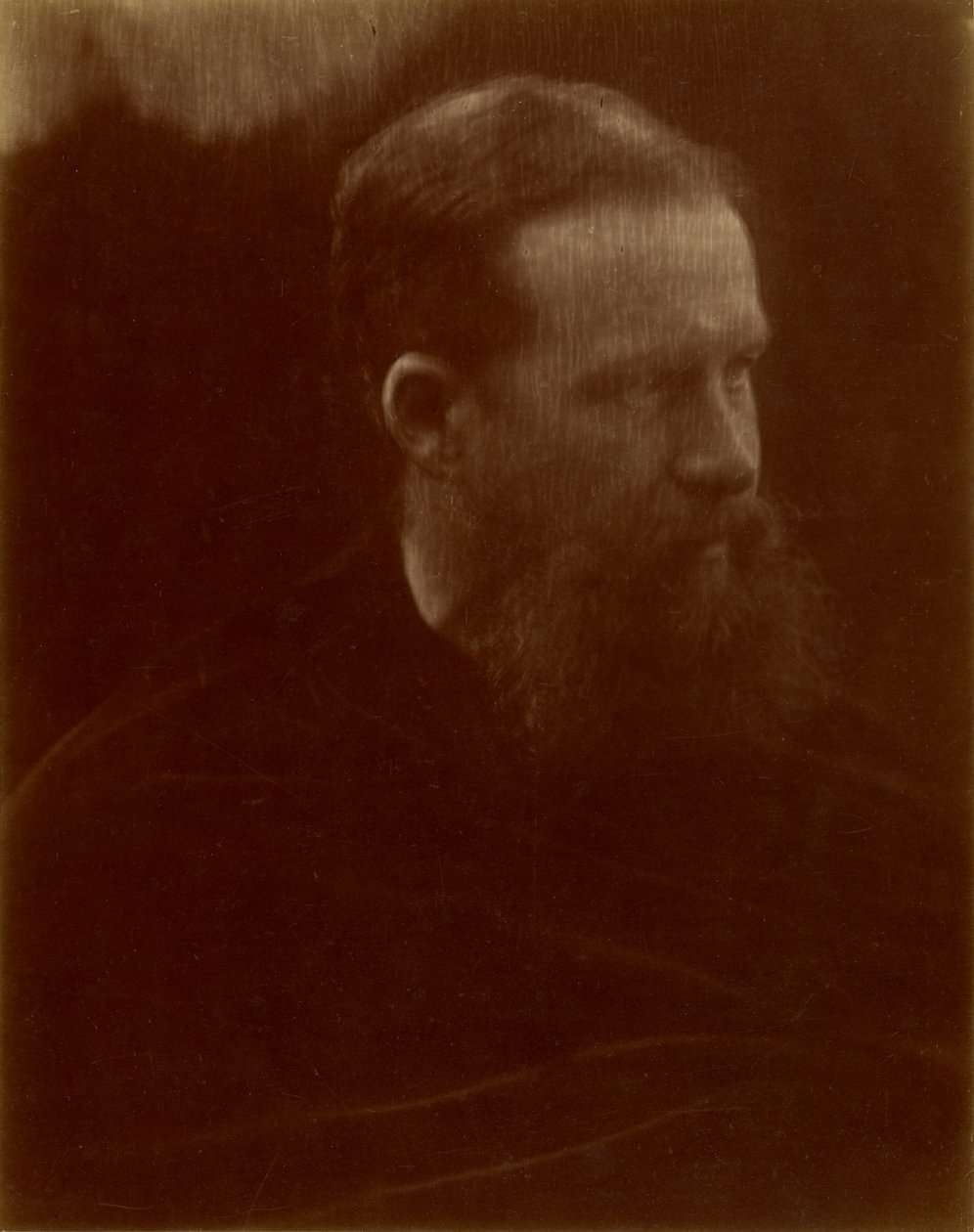 [Állítólag egy szakállas férfi portréja] alkotó: Julia Margaret Cameron