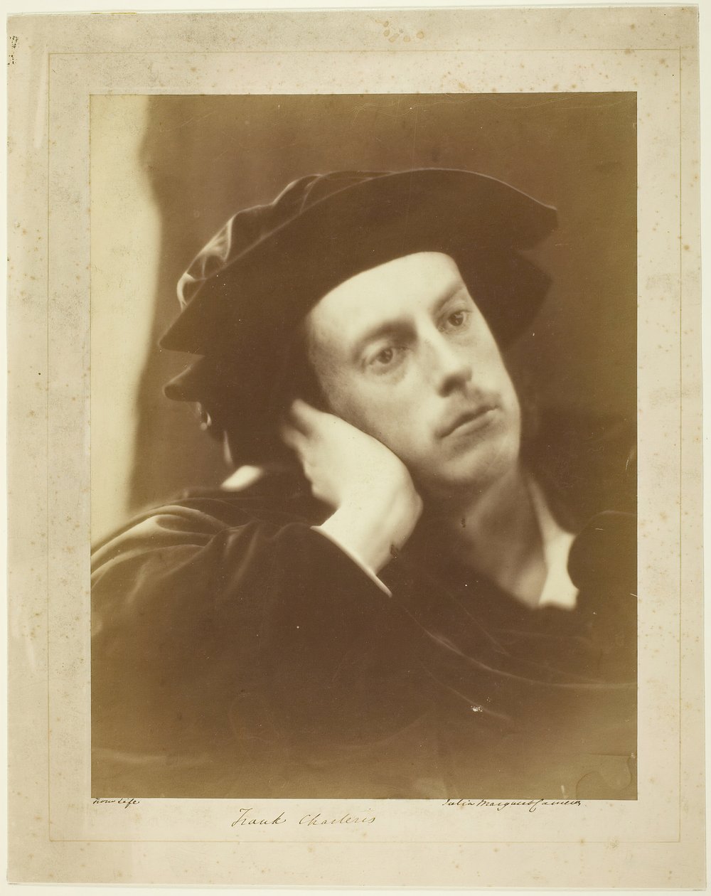 A Hon arcképe. Frank Charteris, 1867. alkotó: Julia Margaret Cameron