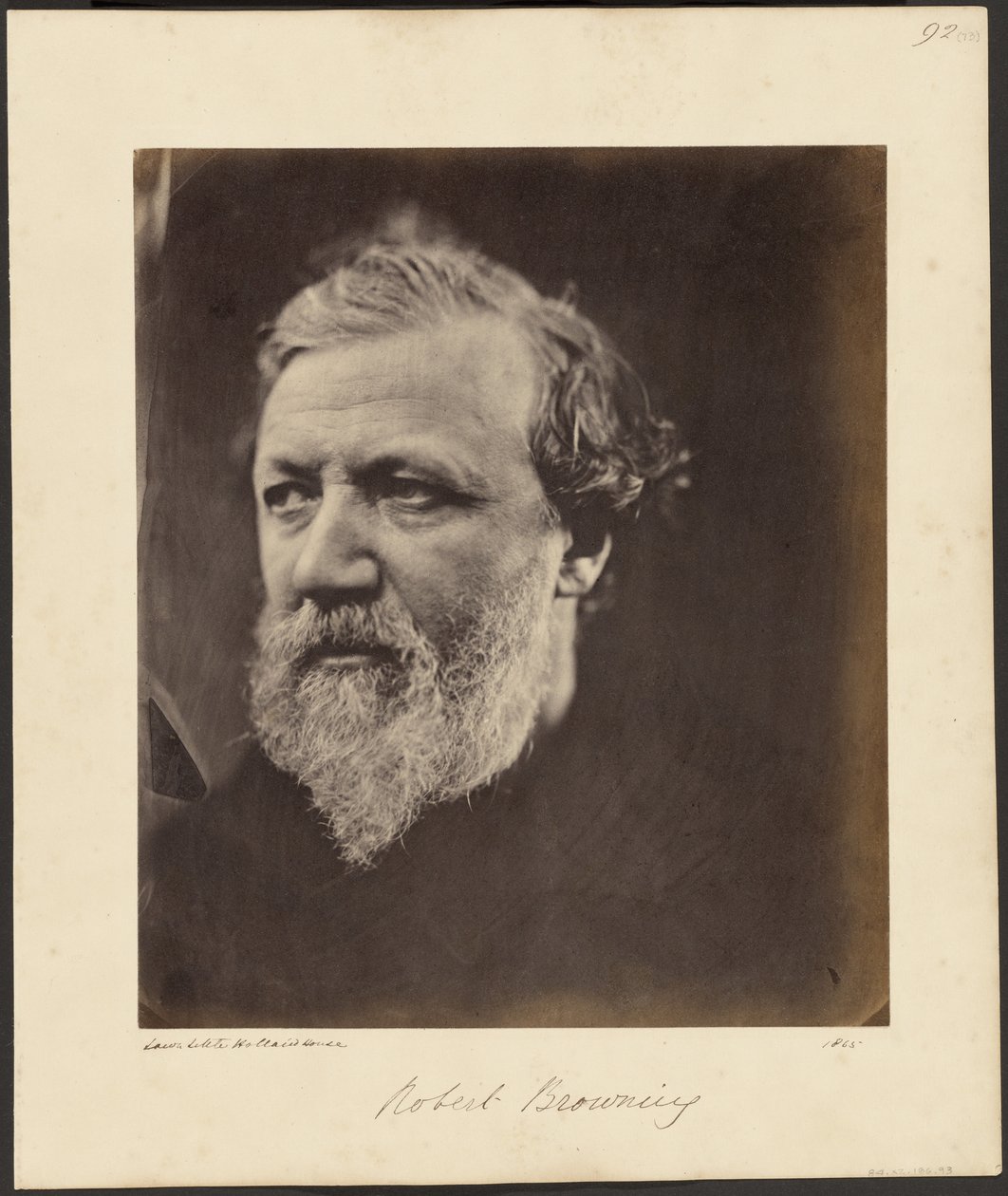 Robert Browning alkotó: Julia Margaret Cameron