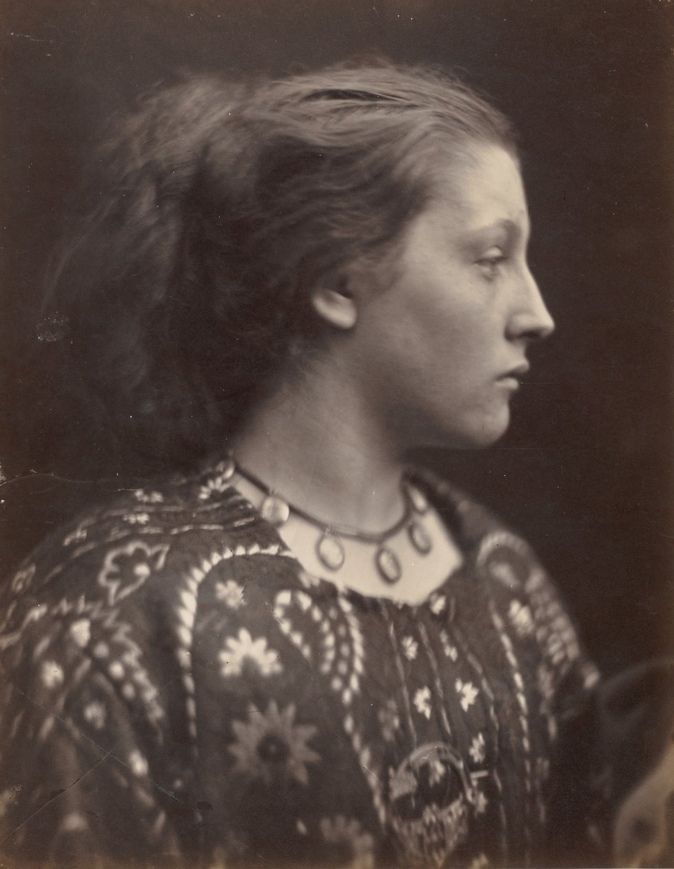 Sappho, 1865. alkotó: Julia Margaret Cameron