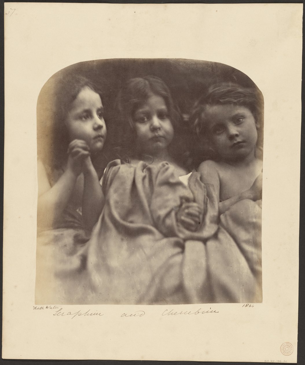 Szeráfok és kerubok alkotó: Julia Margaret Cameron