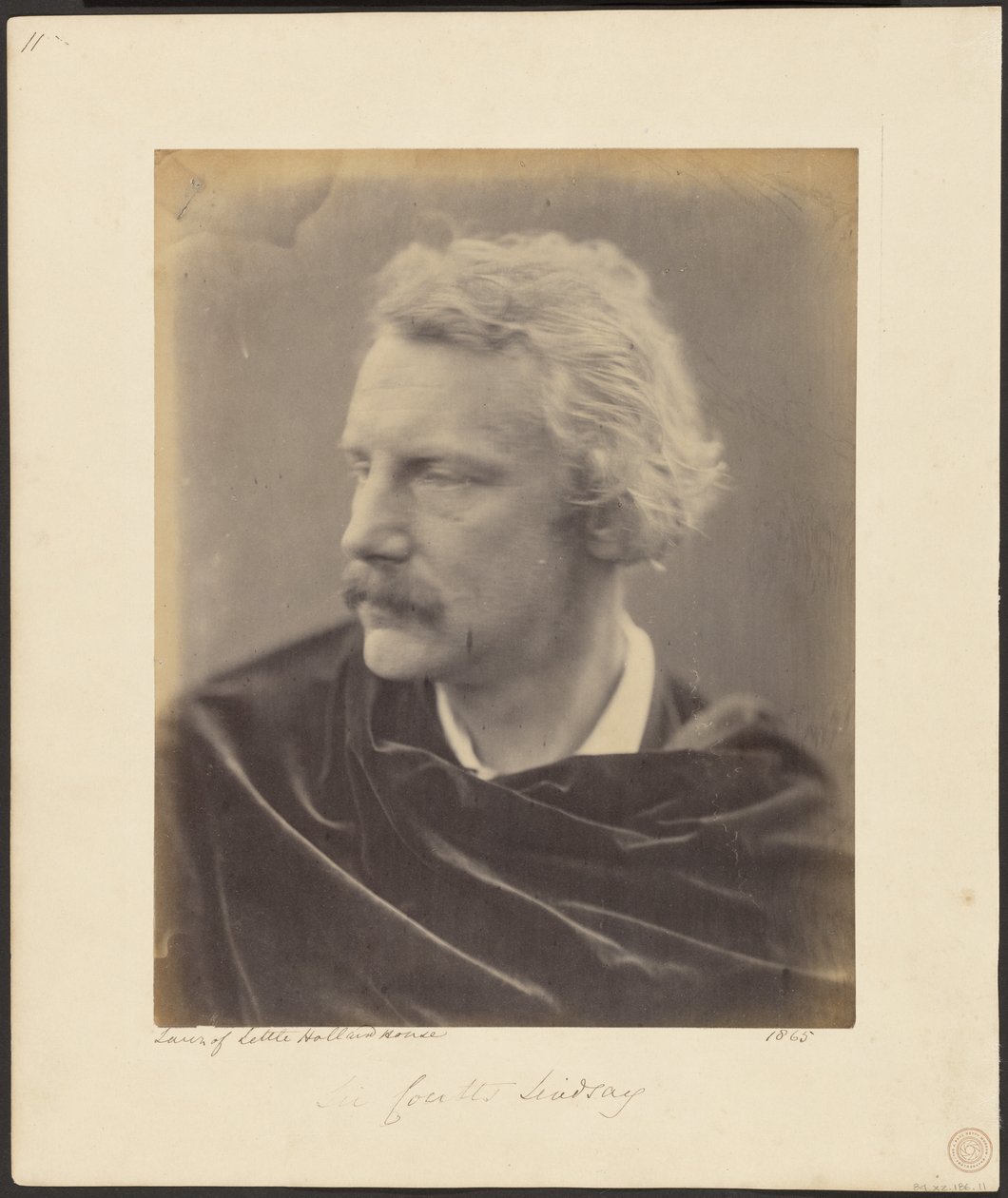Sir Coutts Lindsay alkotó: Julia Margaret Cameron