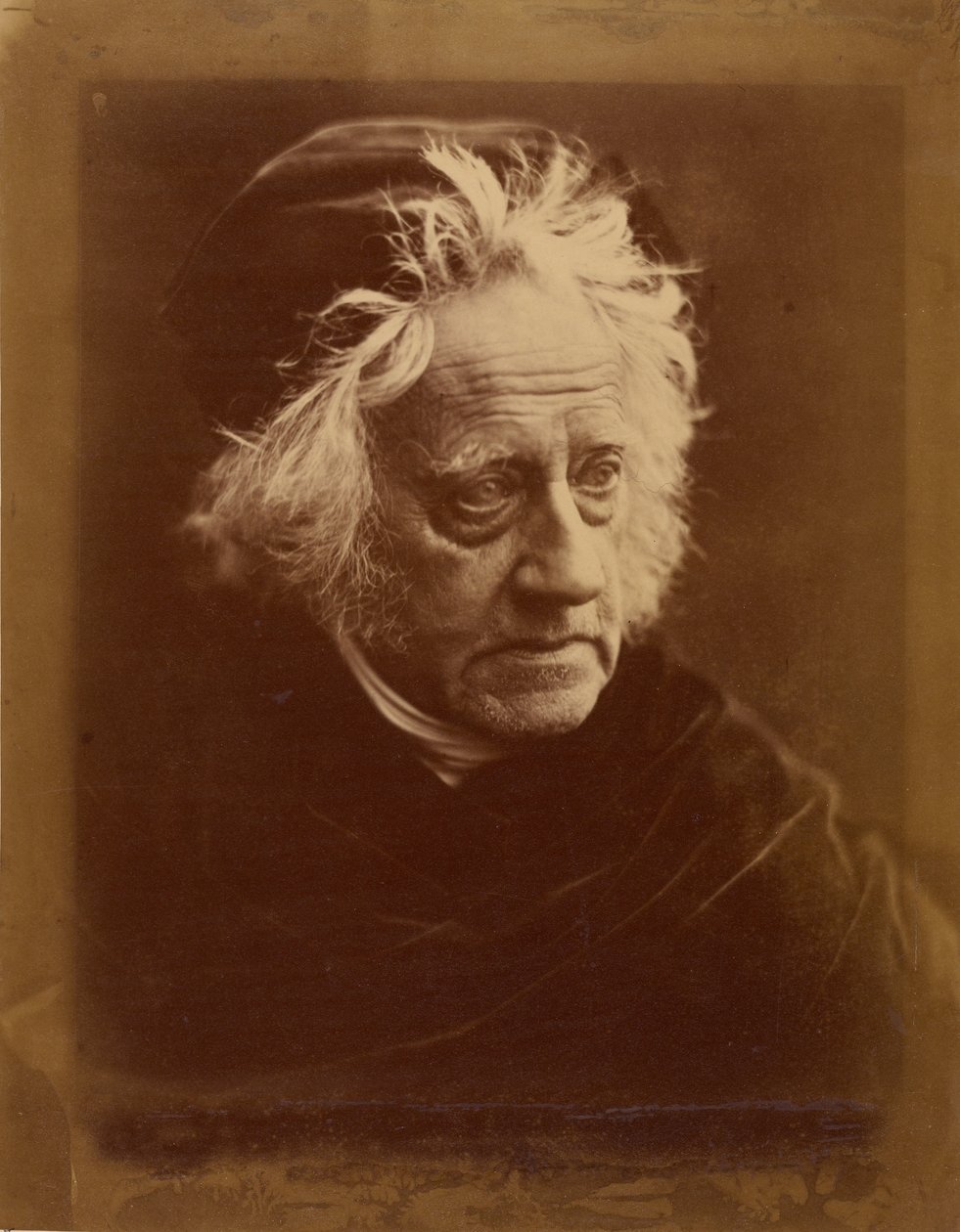 Sir J.F.W. Herschel alkotó: Julia Margaret Cameron