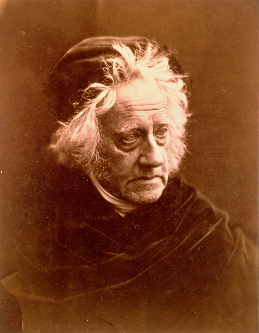 Sir John Frederick William Herschel, 1867 alkotó: Julia Margaret Cameron