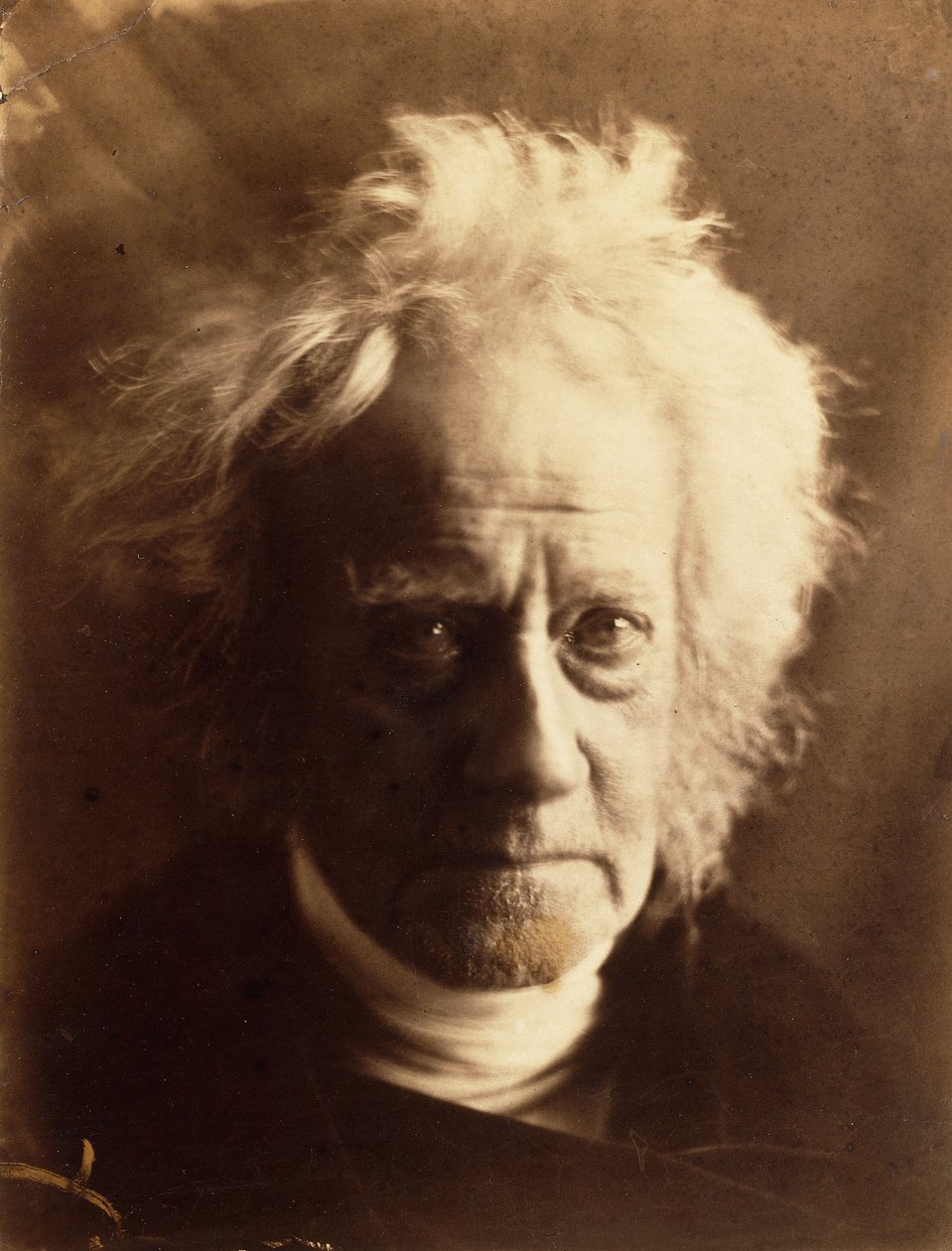 Sir John Frederick William Herschel, 1867 alkotó: Julia Margaret Cameron