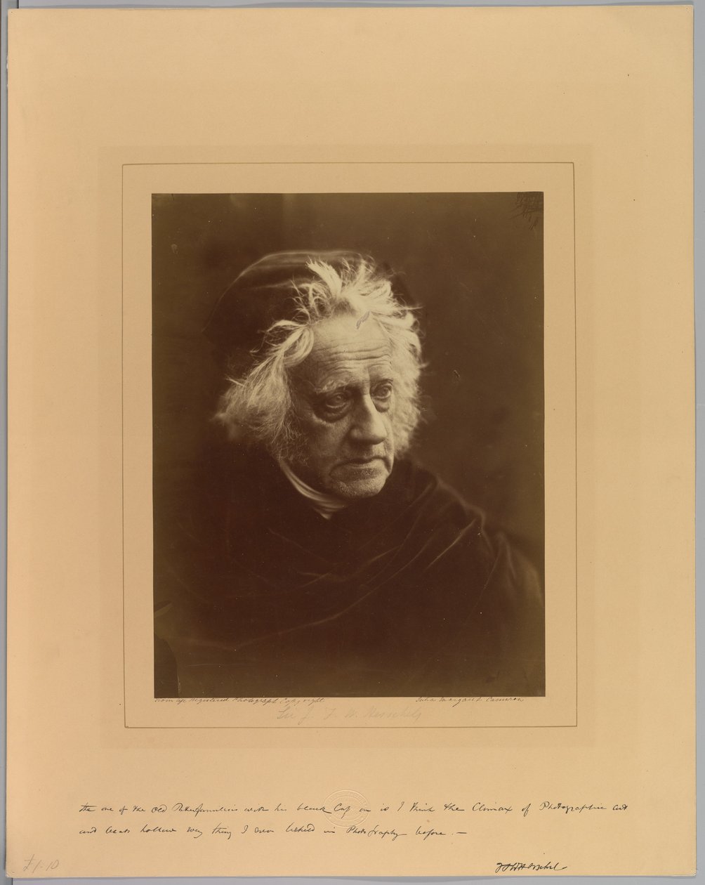 Sir John Herschel alkotó: Julia Margaret Cameron