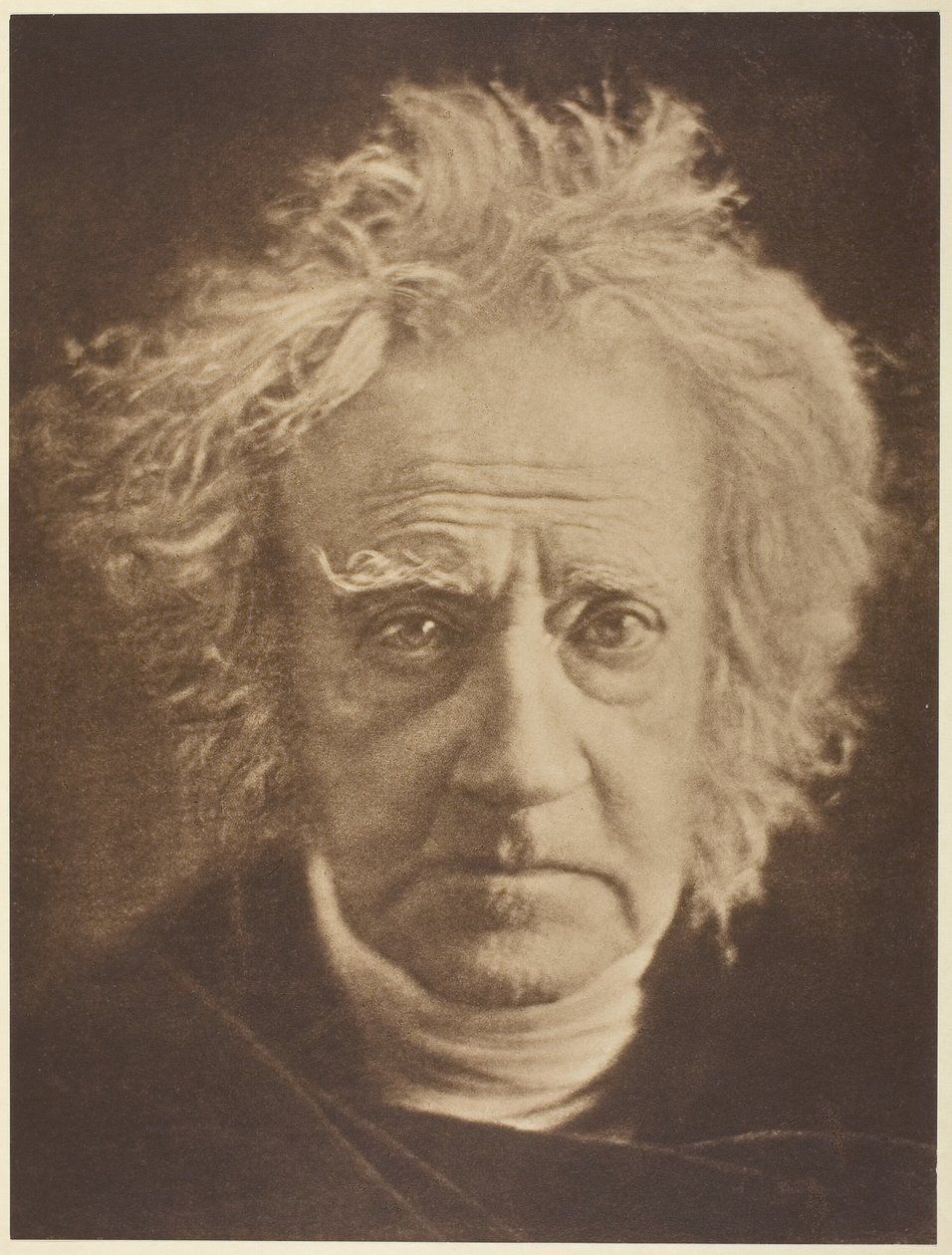 Sir John Herschel, 1867, nyomtatva 1875. alkotó: Julia Margaret Cameron
