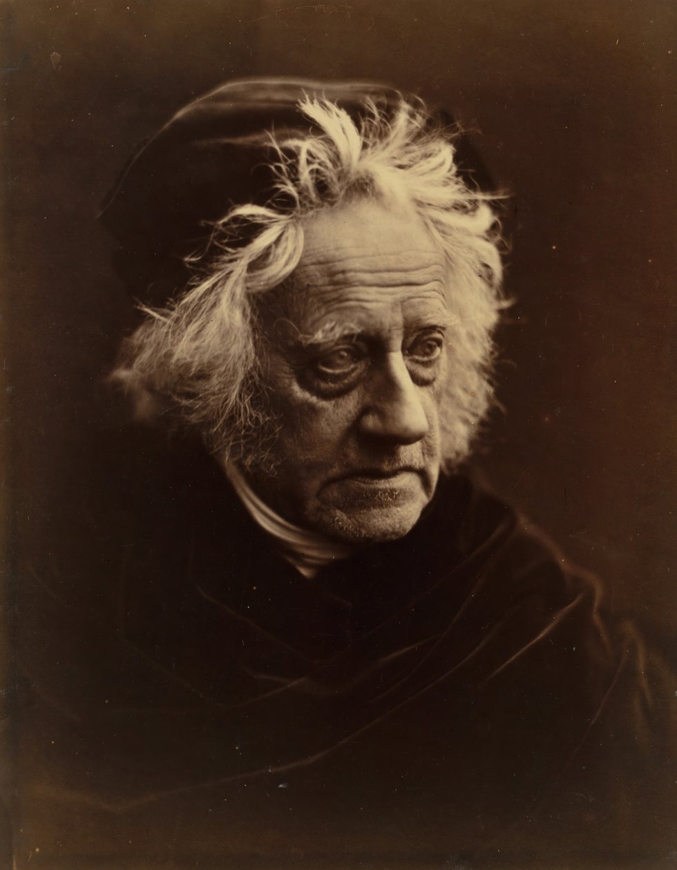 Sir John Herschel, 1867. április. alkotó: Julia Margaret Cameron