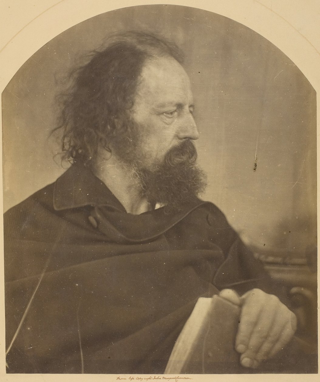 A piszkos szerzetes, Alfred Tennyson, 1865. alkotó: Julia Margaret Cameron