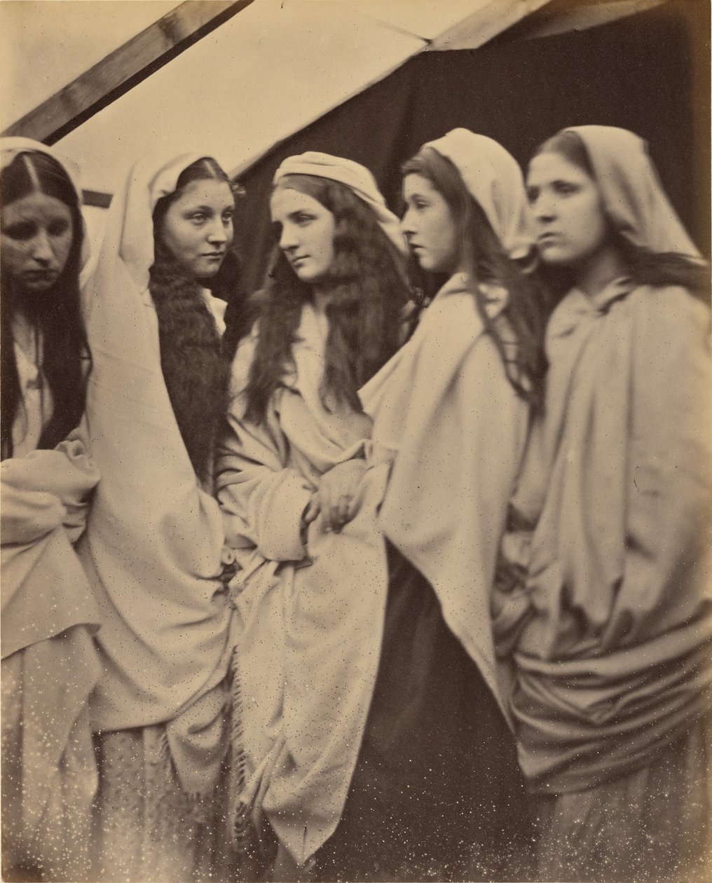 Az öt balga szűz alkotó: Julia Margaret Cameron