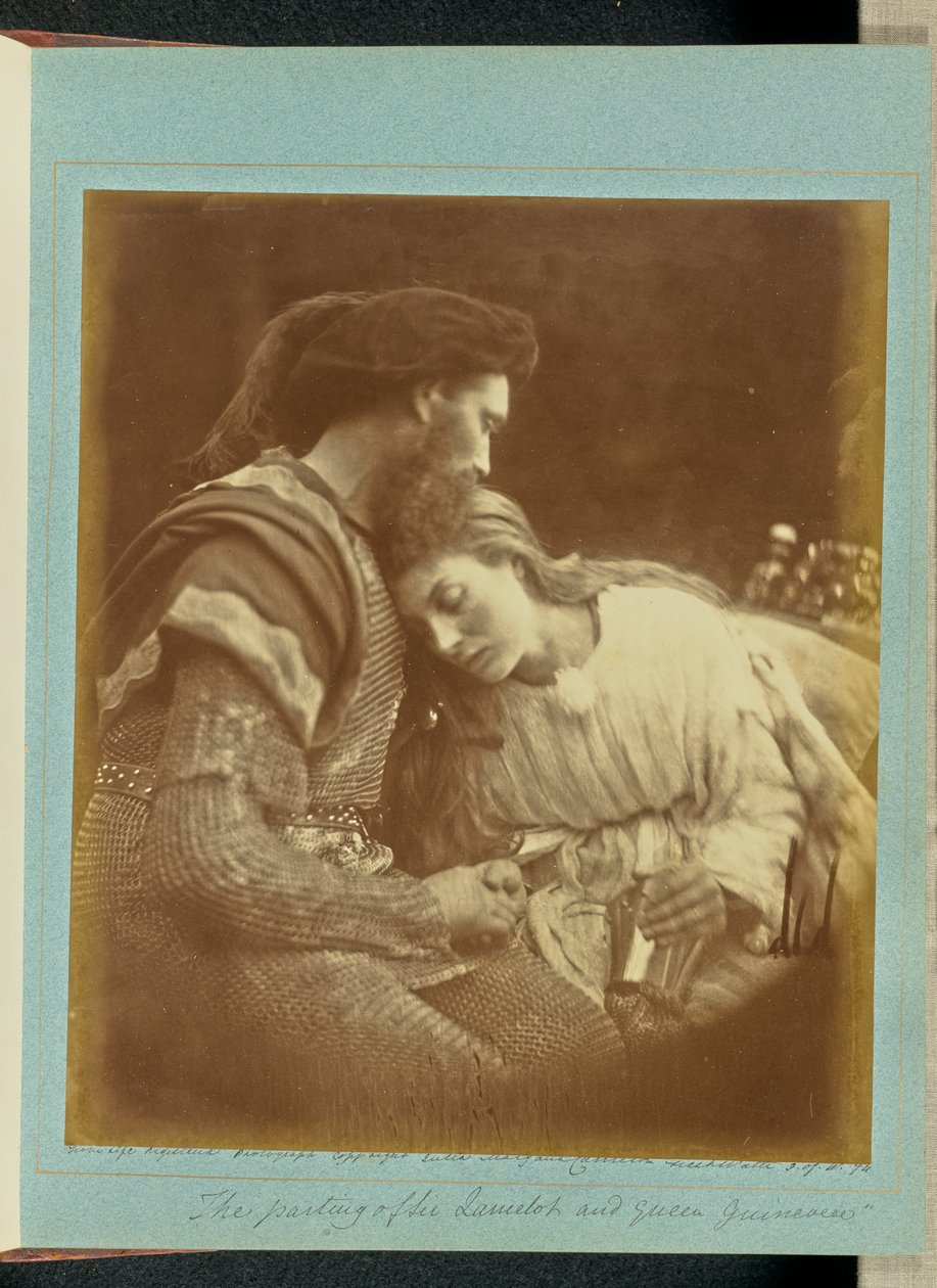Sir Lancelot és Guinevere királynő búcsúja alkotó: Julia Margaret Cameron