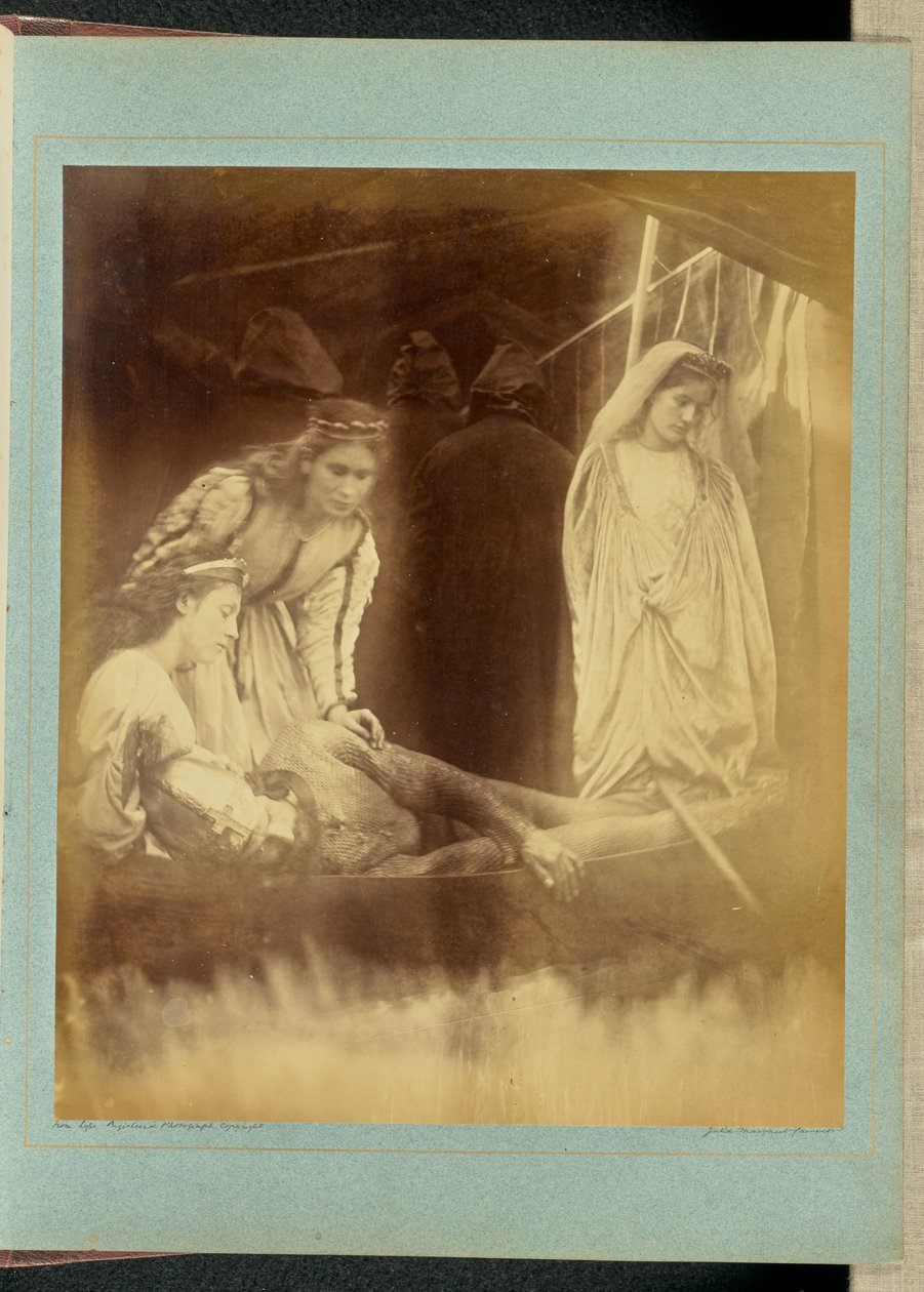 Artúr halála alkotó: Julia Margaret Cameron