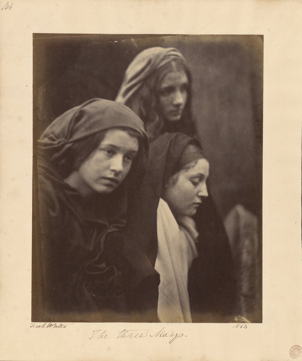 A három Mária alkotó: Julia Margaret Cameron