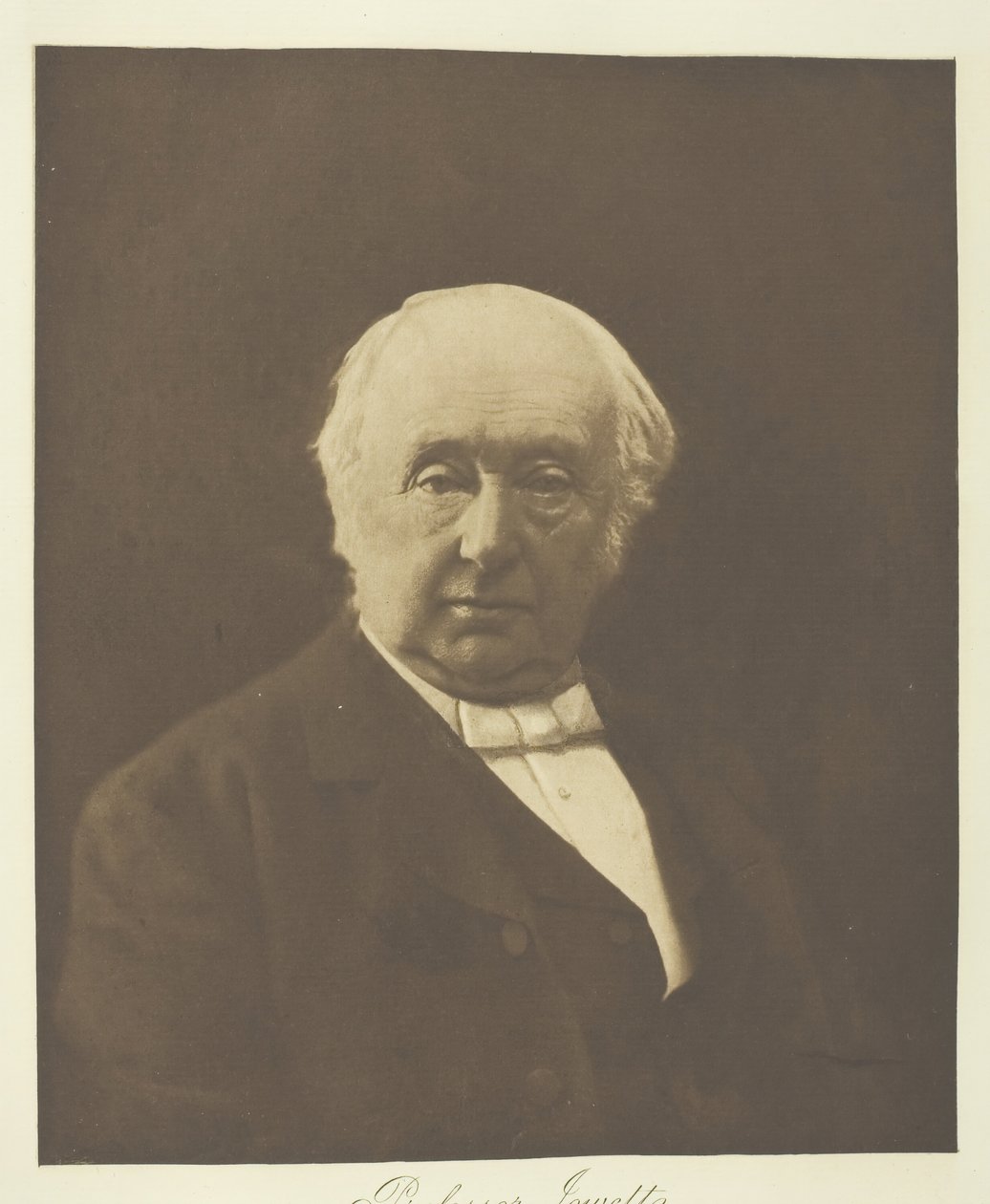 The Very Reverend Dr. Jowett Master of Balliol, Oxford, 1865, nyomtatott c. 1893. alkotó: Julia Margaret Cameron