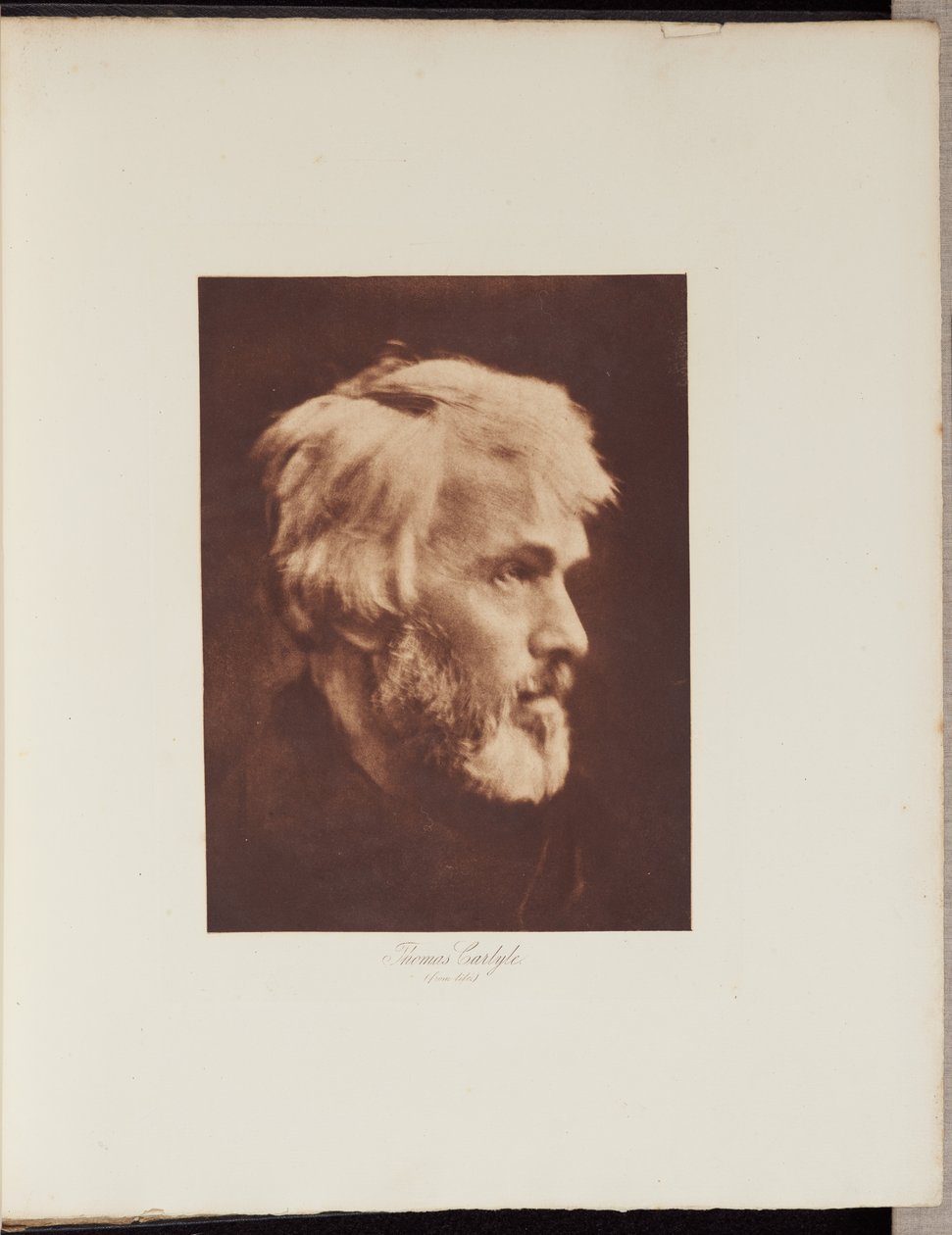 Thomas Carlyle alkotó: Julia Margaret Cameron