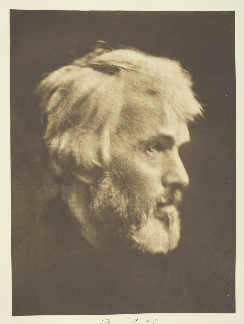 Thomas Carlyle, 1867, nyomtatott c. 1893. alkotó: Julia Margaret Cameron