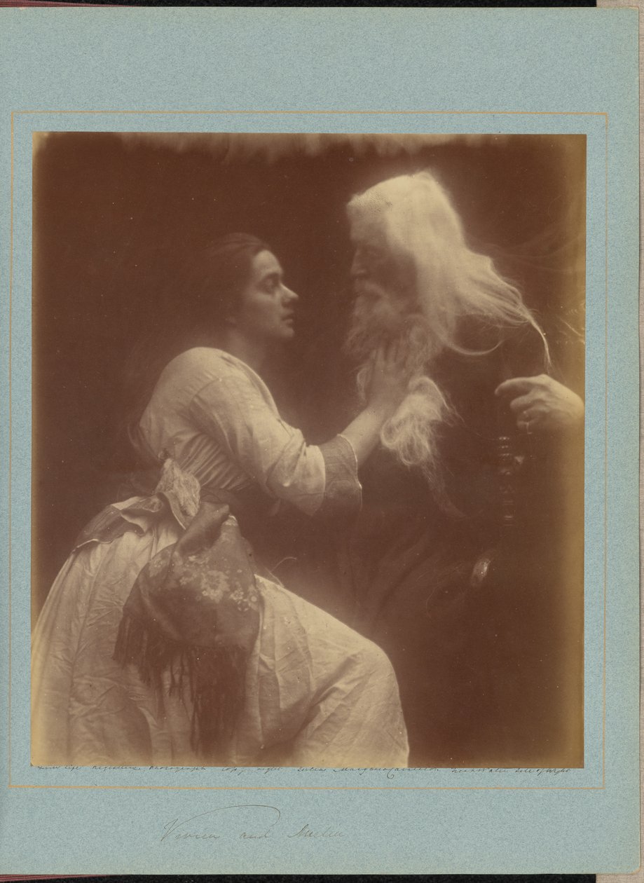 Vivien és Merlin alkotó: Julia Margaret Cameron