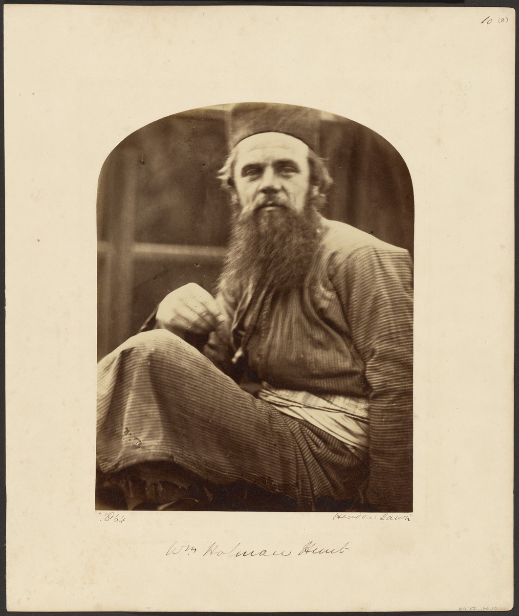 W[illia]m. Holman Hunt alkotó: Julia Margaret Cameron