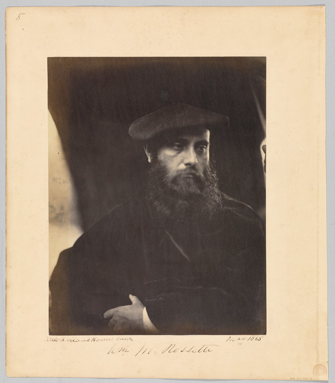 William M. Rossetti alkotó: Julia Margaret Cameron
