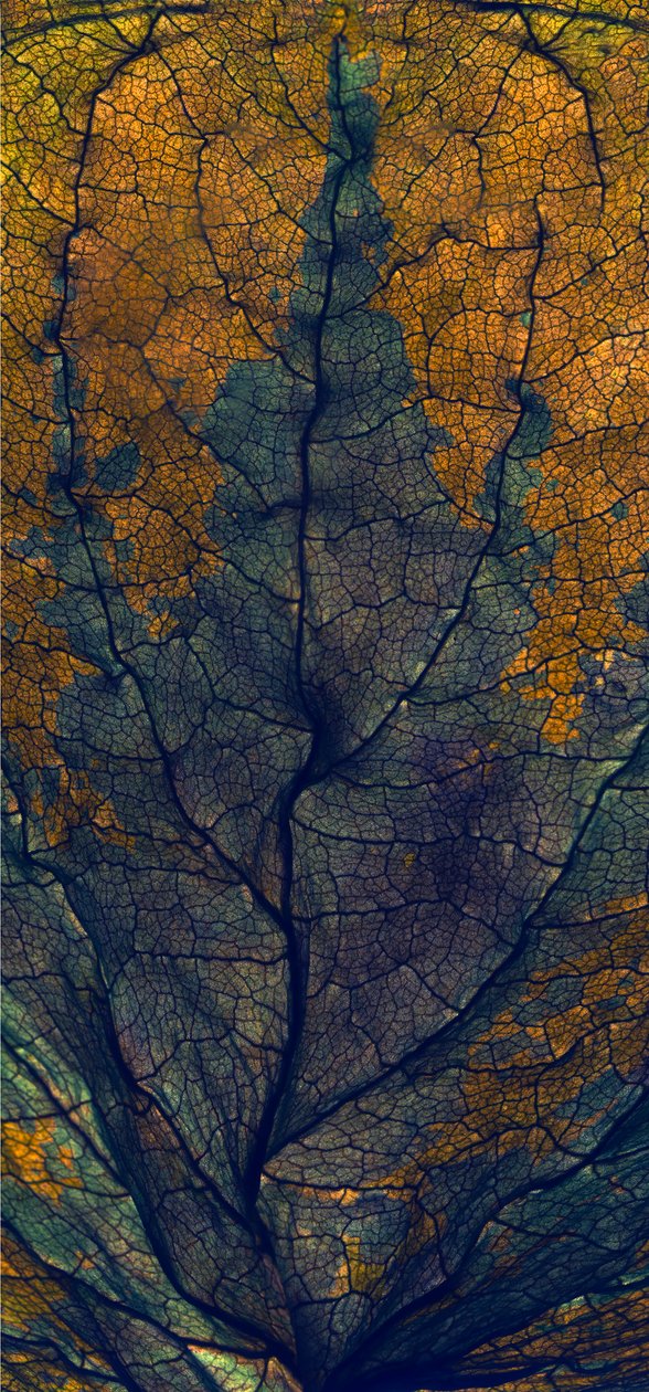 Coleus Window, 2008, (digitális fotogram, digitális eredeti nyomat) alkotó: Julia McLemore