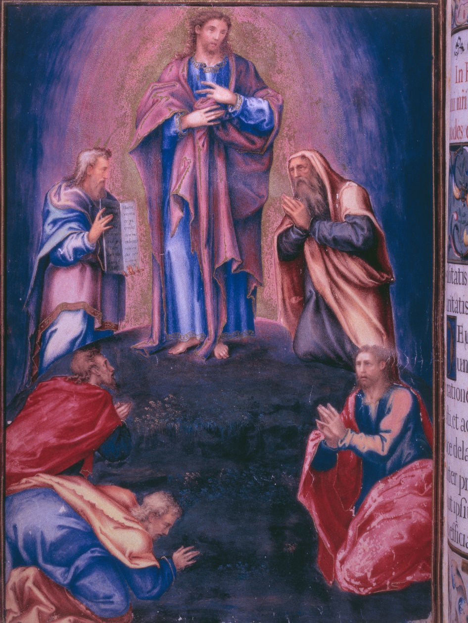 Átváltozás, II. Fülöp spanyol király breviáriumának fakszimiléjéből, 1569 (pergamen) alkotó: Julian and Leon, Andres de Fuente del Saz