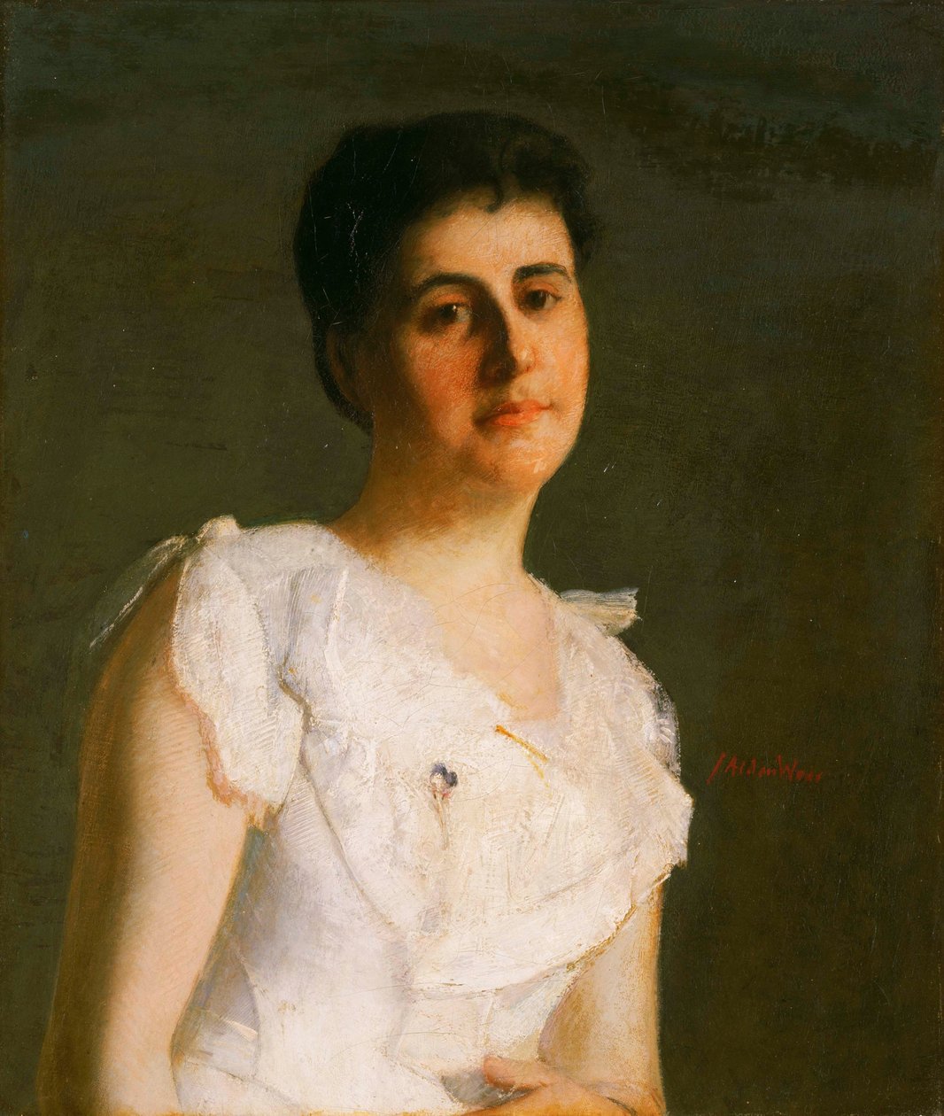 Miss Edith Potter alkotó: Julian Alden Weir