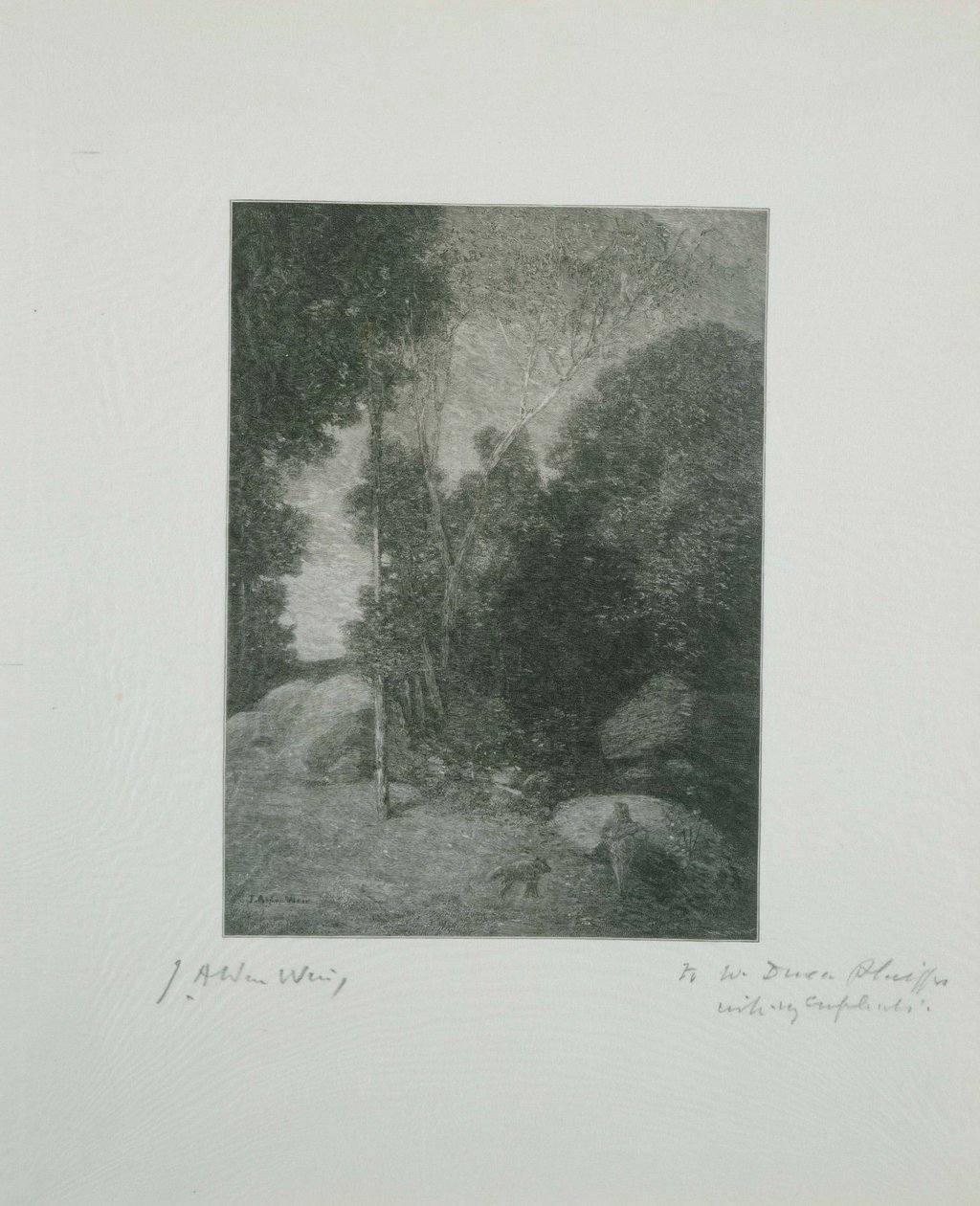 Pán és a farkas alkotó: Julian Alden Weir