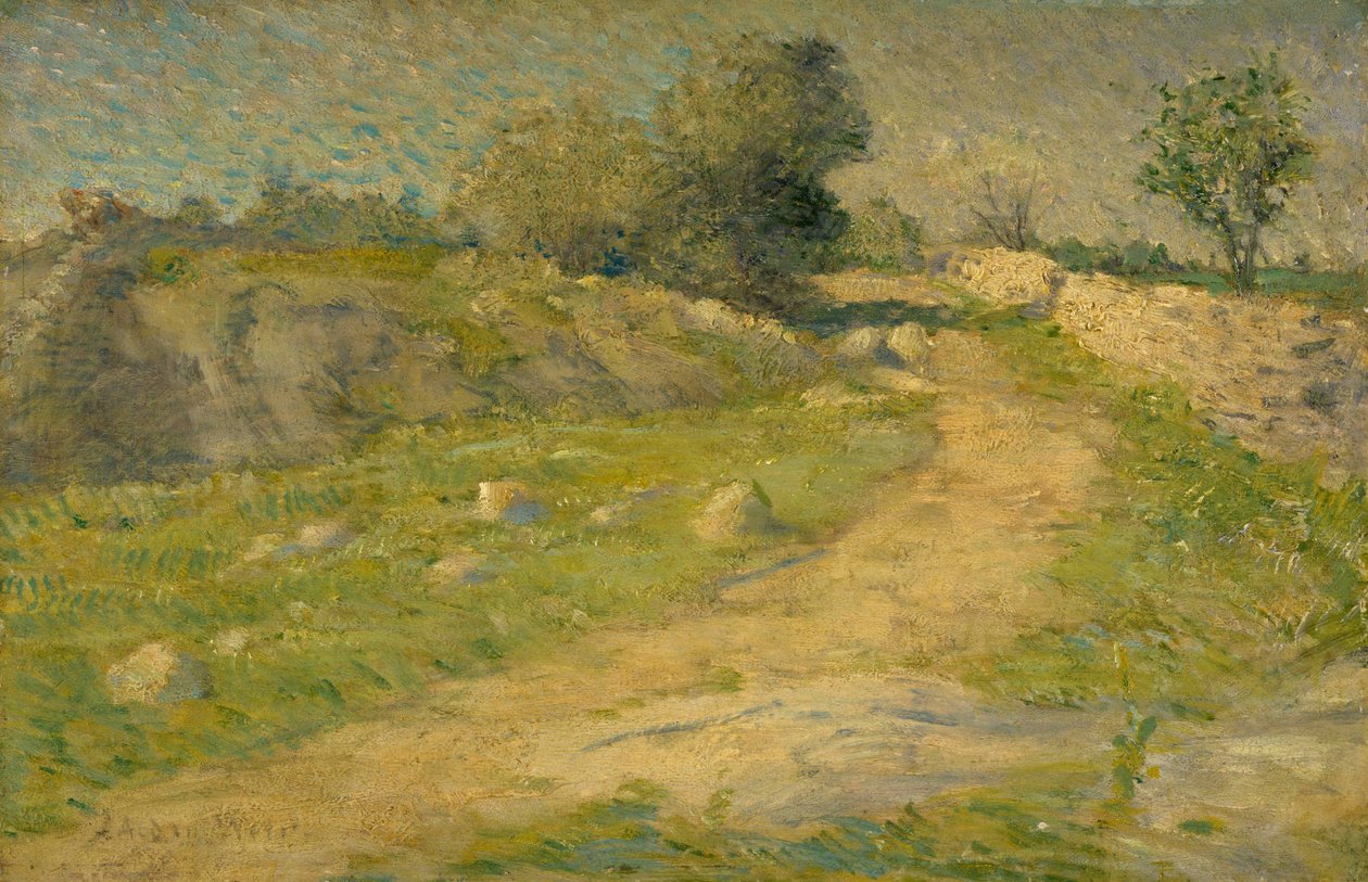 A sáv alkotó: Julian Alden Weir