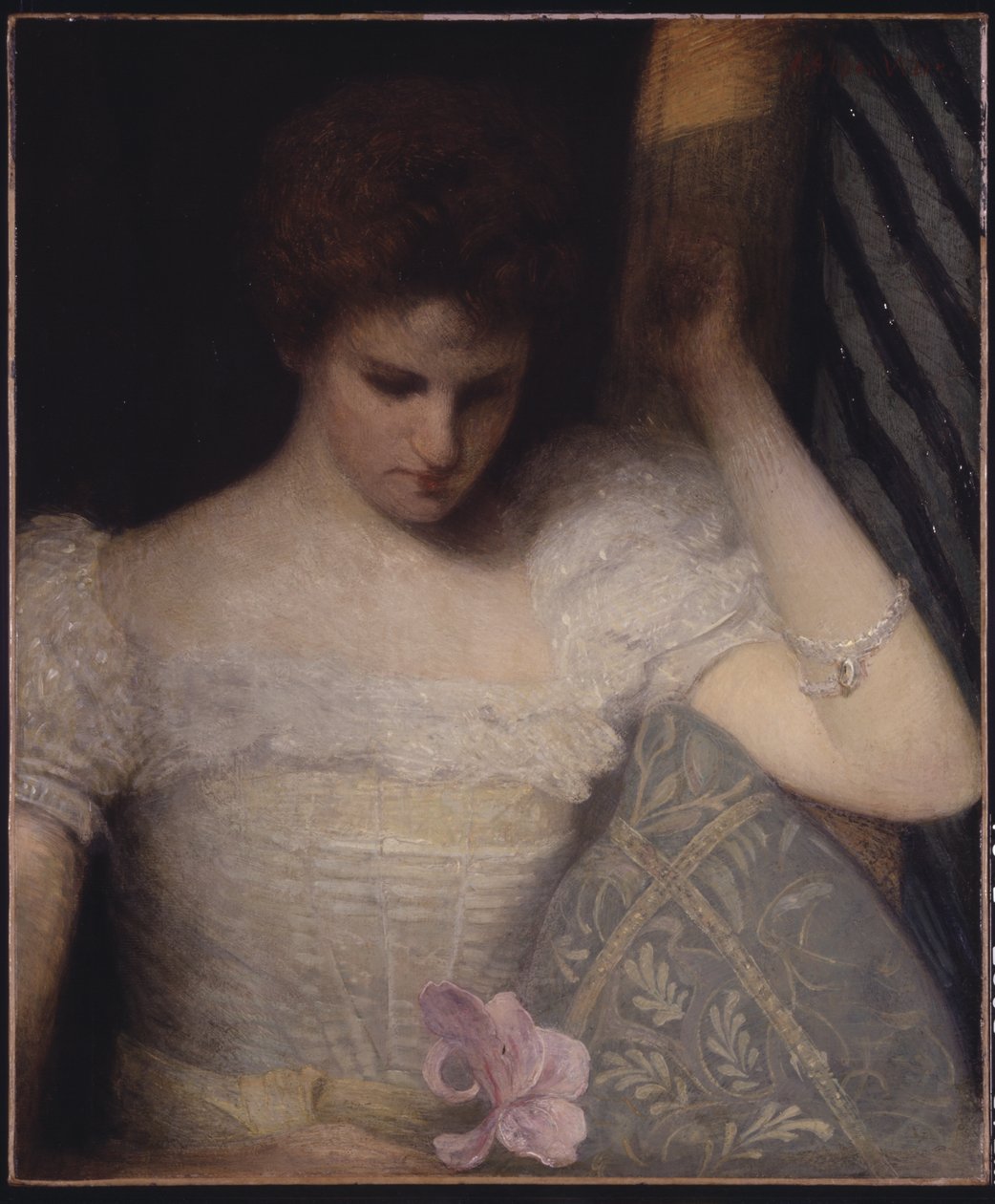Az orchidea, 1891 körül (olaj, vászon alkotó: Julian Alden Weir