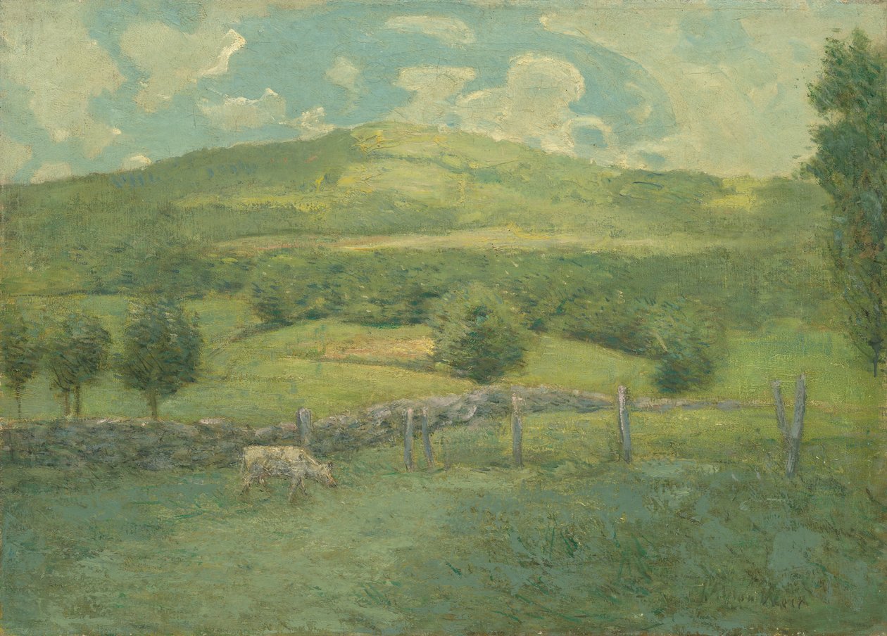 Obweebetuck, 1908 körül alkotó: Julian Alden Weir