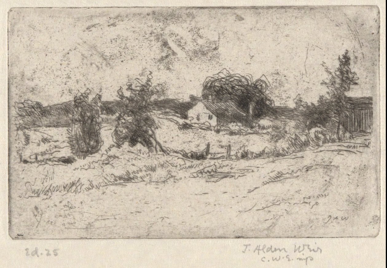 A farm alkotó: Julian Alden Weir