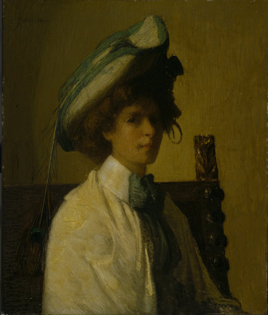 A pávatoll, 1907-2008 körül alkotó: Julian Alden Weir