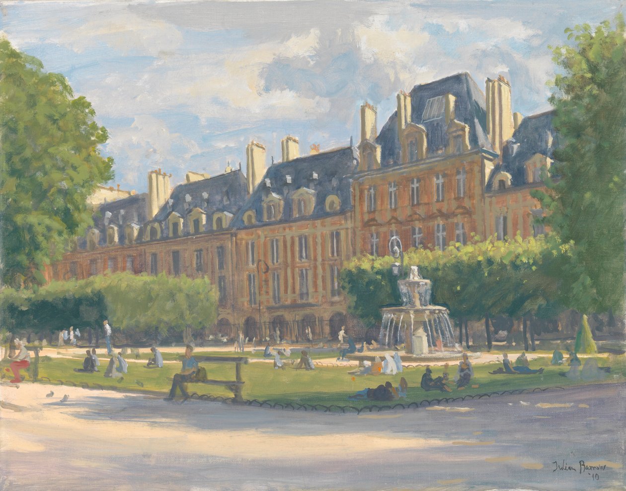 Place des Vosges, 2010 alkotó: Julian Barrow