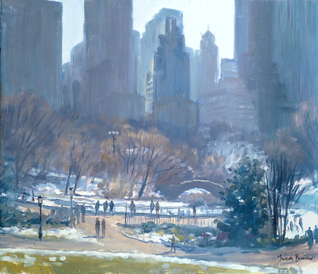 Tél a New York-i Central Parkban, 1997 alkotó: Julian Barrow