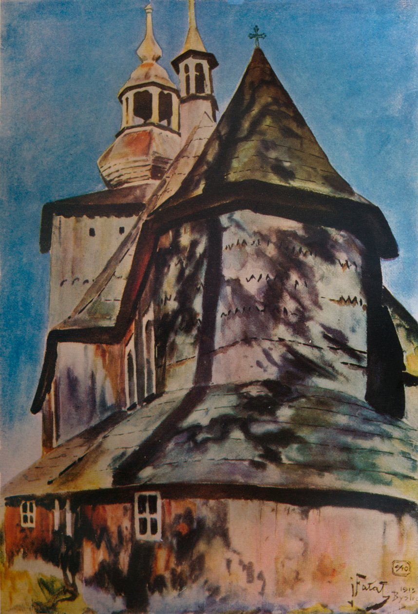 Krakkó melletti templom, 1913 1934 alkotó: Julian Falat