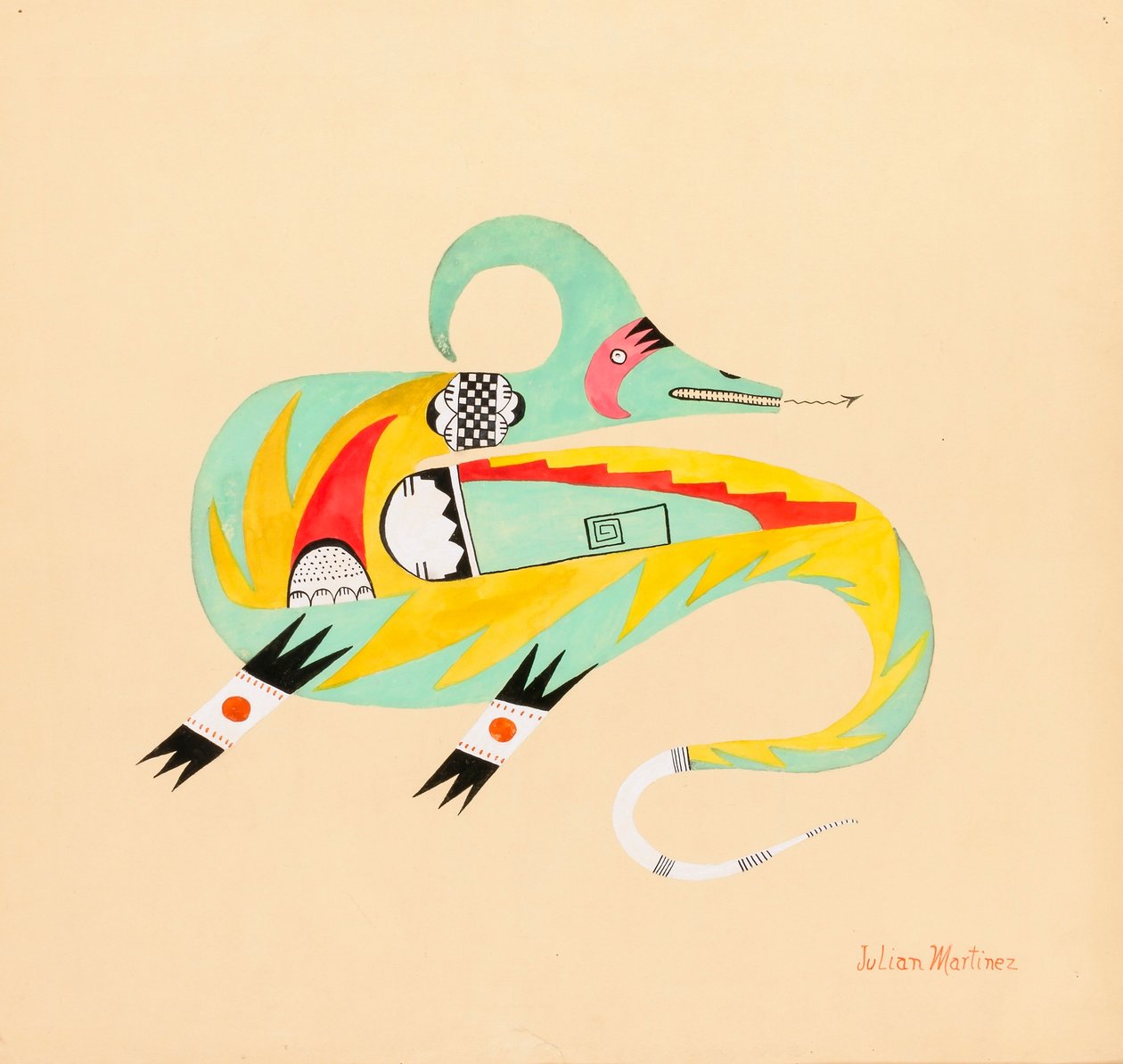 Avanyu alkotó: Julian Martinez