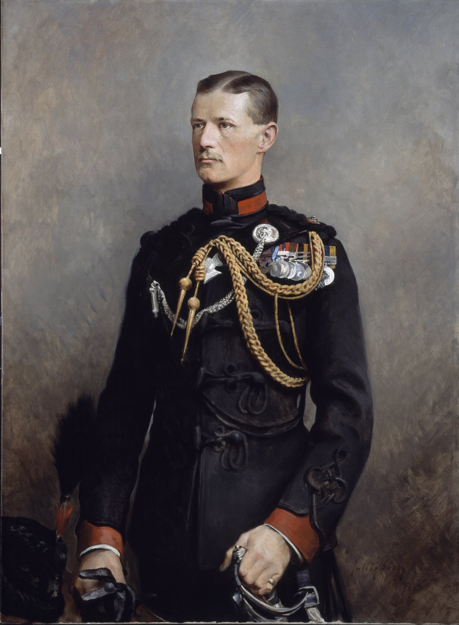 A Hon. Frederick Hugh Sherston Roberts hadnagy, Kings Royal Rifle Corps, 1901 alkotó: Julian Russell Story