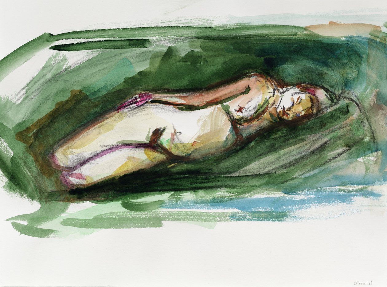 Fekvő akt, 2015, alkotó: Julie Held