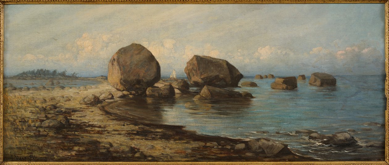 Észt: "Käsmu beach" alkotó: Julie Wilhelmine Hagen Schwarz