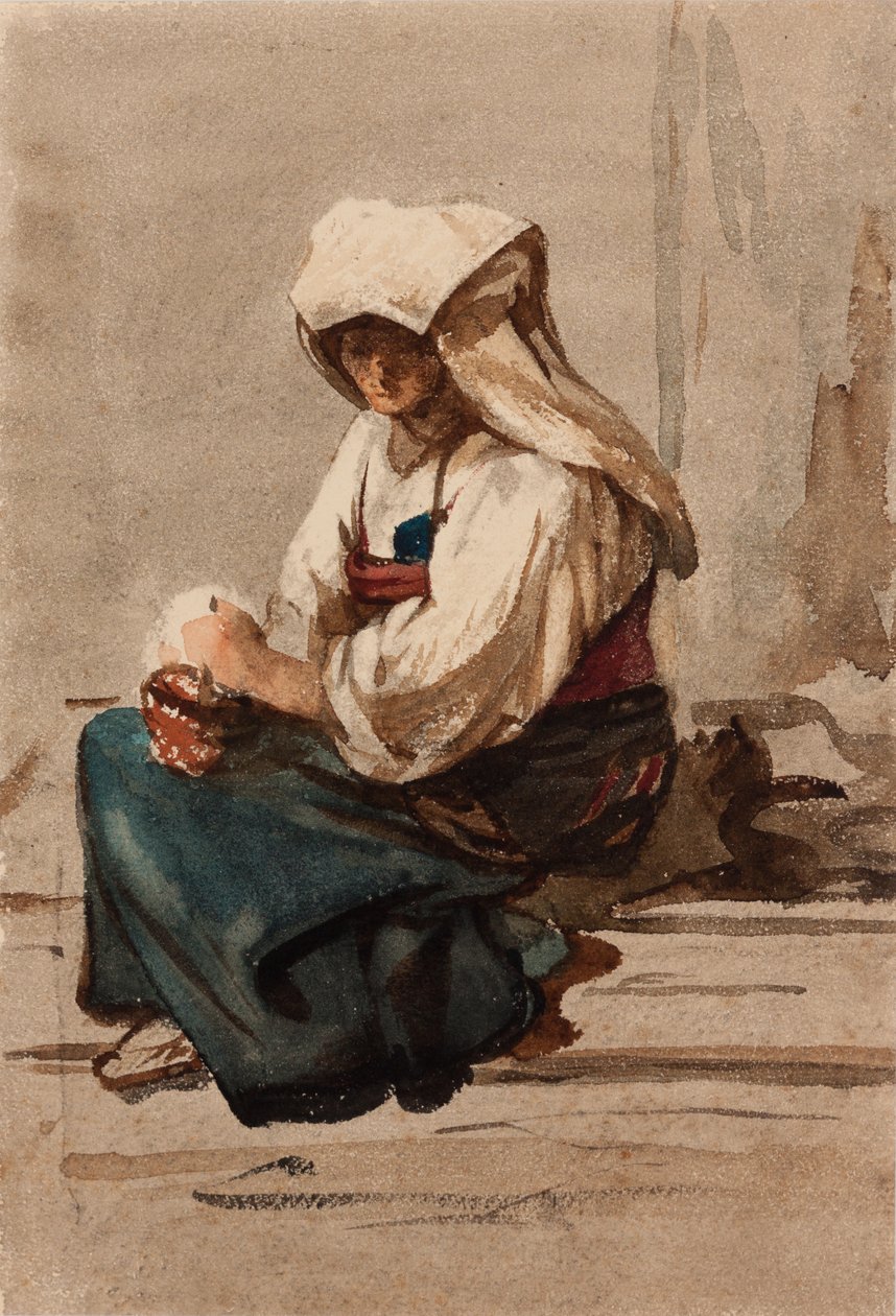 Olasz nő alkotó: Julie Wilhelmine Hagen Schwarz