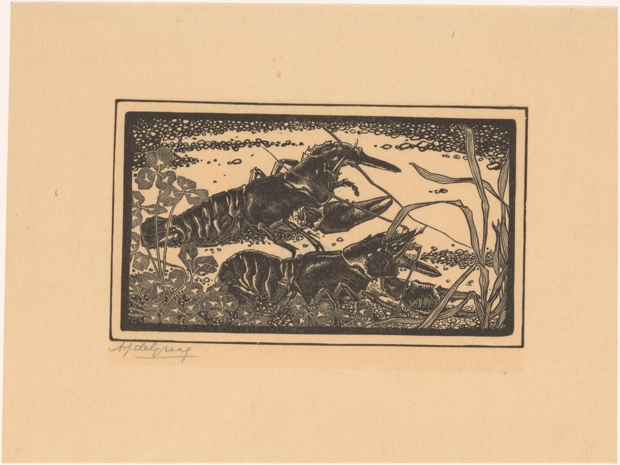 Két rák alkotó: Julie de Graag (signed by artist)