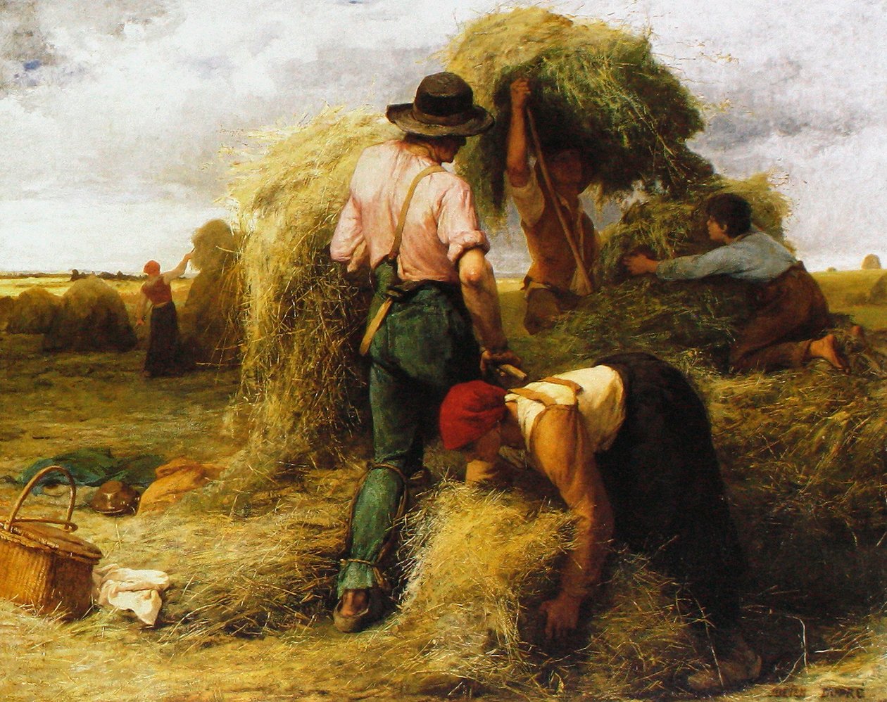 A második betakarítás alkotó: Julien Dupre