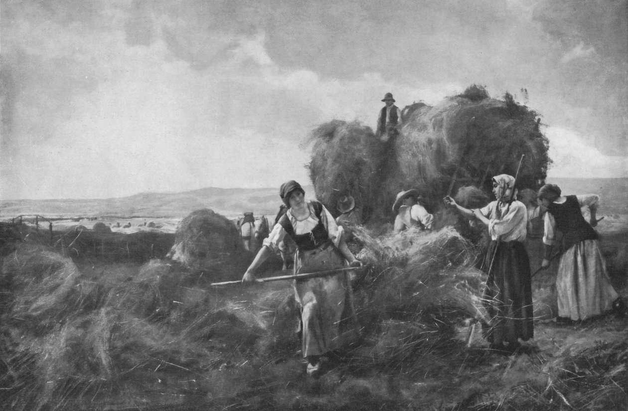 Aratógépek, c1885, 1912 alkotó: Julien Dupre